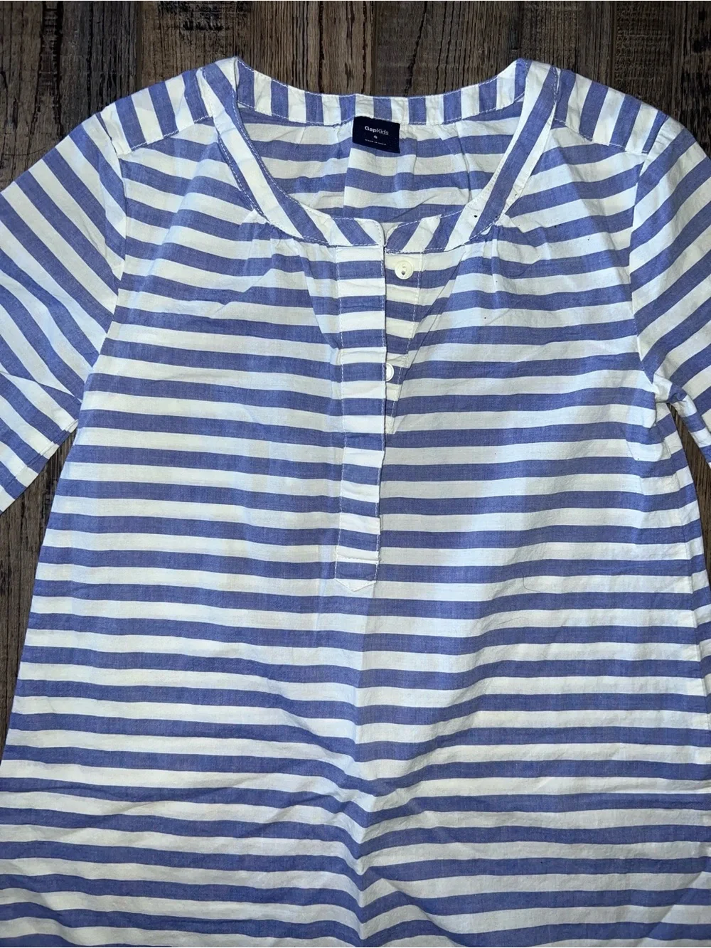 Gap Striped Blue & White Kids Tunic